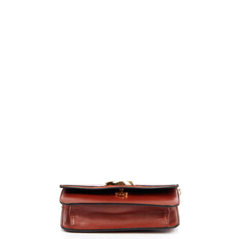 Picture of Chloe Shoulder Bag Chloe C - Small in Red, Calfskin Leather