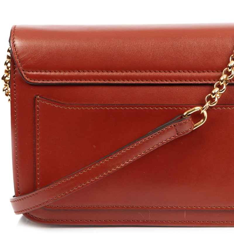 Picture of Chloe Shoulder Bag Chloe C - Small in Red, Calfskin Leather