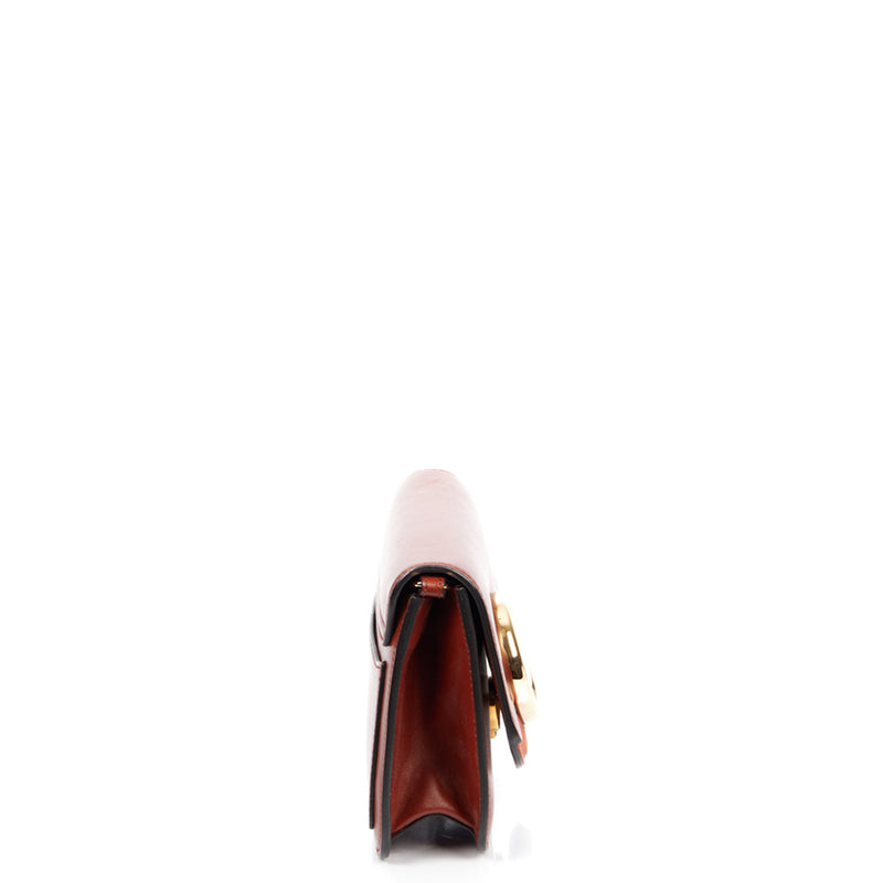 Picture of Chloe Shoulder Bag Chloe C - Small in Red, Calfskin Leather