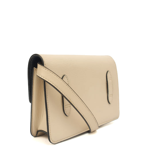 Picture of Mulberry Cross Body Darley Shoulder Bag  in Neutral, Calfskin Leather