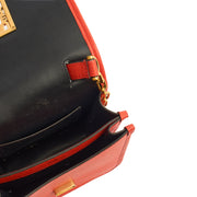 Picture of Mulberry Cross Body Sadie - Square in Orange, Calfskin Leather