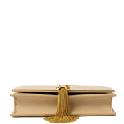 Picture of Saint Laurent Cross Body Kate Small Tassel in Neutral, Calfskin Leather