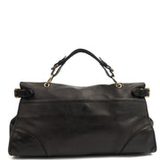 Picture of Mulberry Tote Taylor Satchel  in Black, Calfskin Leather