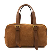 Picture of Mulberry Tote Boston in Brown, Suede