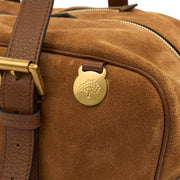Picture of Mulberry Tote Boston in Brown, Suede