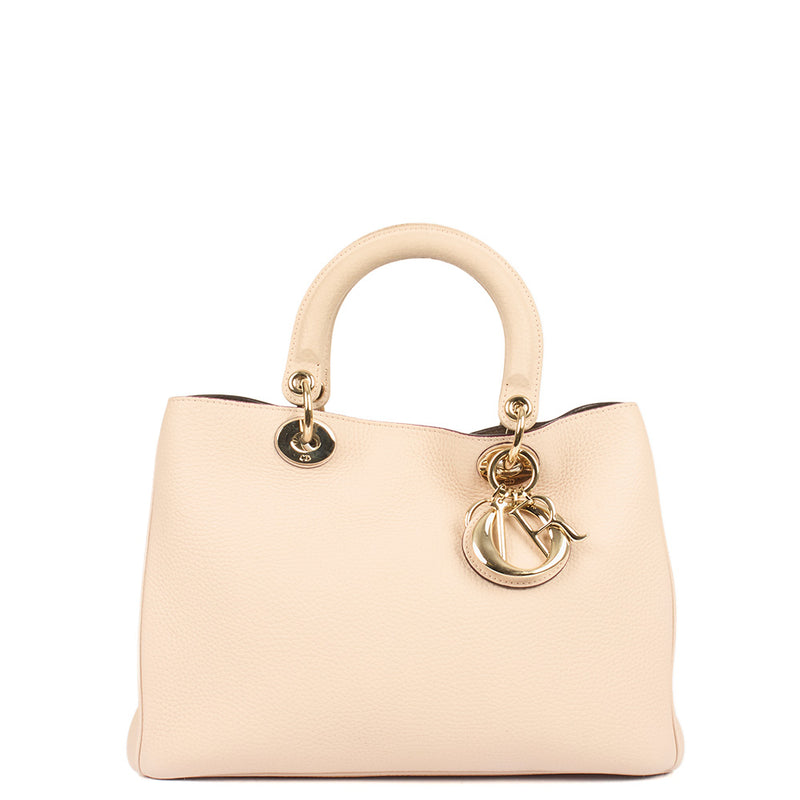 Picture of Christian Dior Tote Diorissimo - Small in Powder Pink, Calfskin