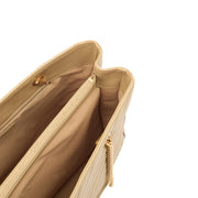 Picture of Saint Laurent Tote Monogram Tote in Green, Calfskin Leather