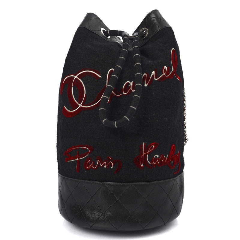 Picture of Chanel Backpack Backpack in Black, Fabric