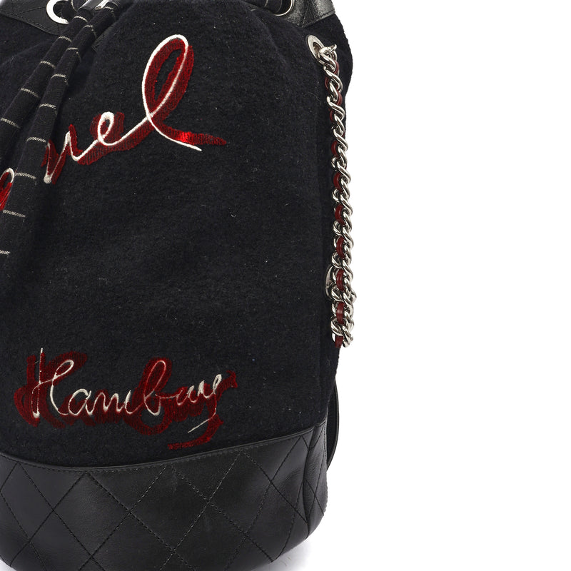 Picture of Chanel Backpack Backpack in Black, Fabric