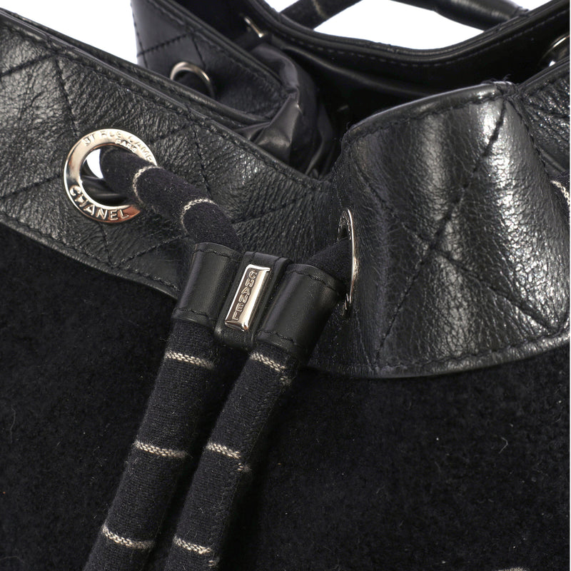 Picture of Chanel Backpack Backpack in Black, Fabric