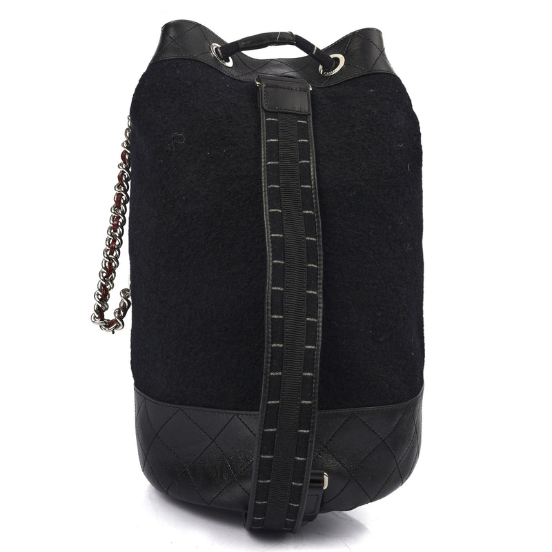 Picture of Chanel Backpack Backpack in Black, Fabric
