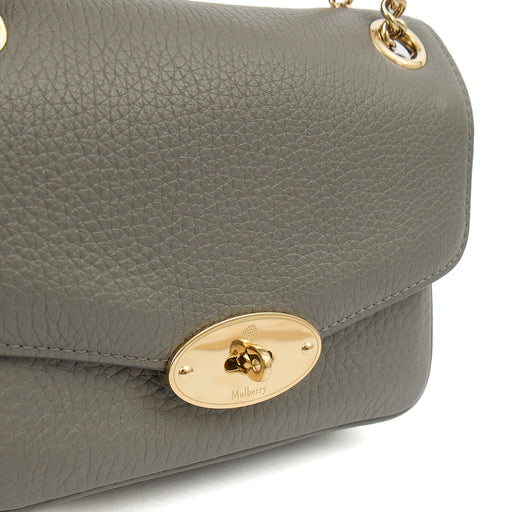 Picture of Mulberry Cross Body Darley Shoulder Bag  in Grey, Leather