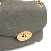 Picture of Mulberry Cross Body Darley Shoulder Bag  in Grey, Leather