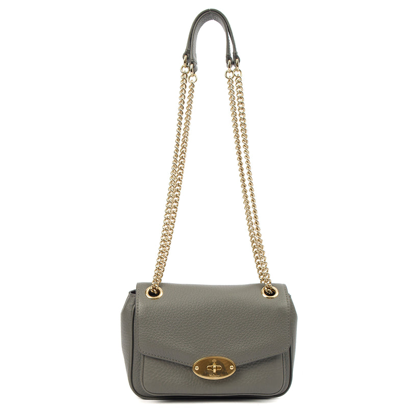 Picture of Mulberry Cross Body Darley Shoulder Bag  in Grey, Leather