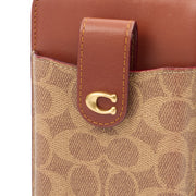 Picture of Coach Wallet Tabby Wallet in Brown, Leather