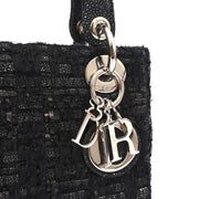 Picture of Christian Dior Top Handle Lady Dior - Mini in Black, Alligator Leather