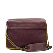 Picture of Chloe Shoulder Bag Sally - Medium in Plum Purple, Calfskin Leather