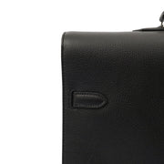 Picture of Hermes Tote Sac A Depeche in Black, Epsom Leather