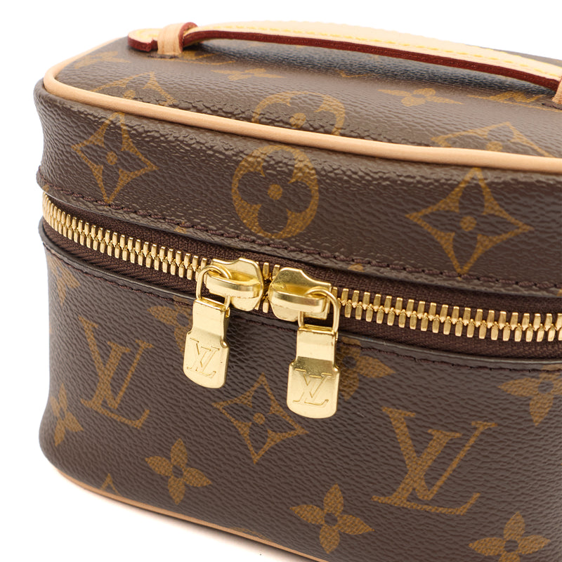 Picture of Louis Vuitton Top Handle Nice - Nano in Monogram, Canvas