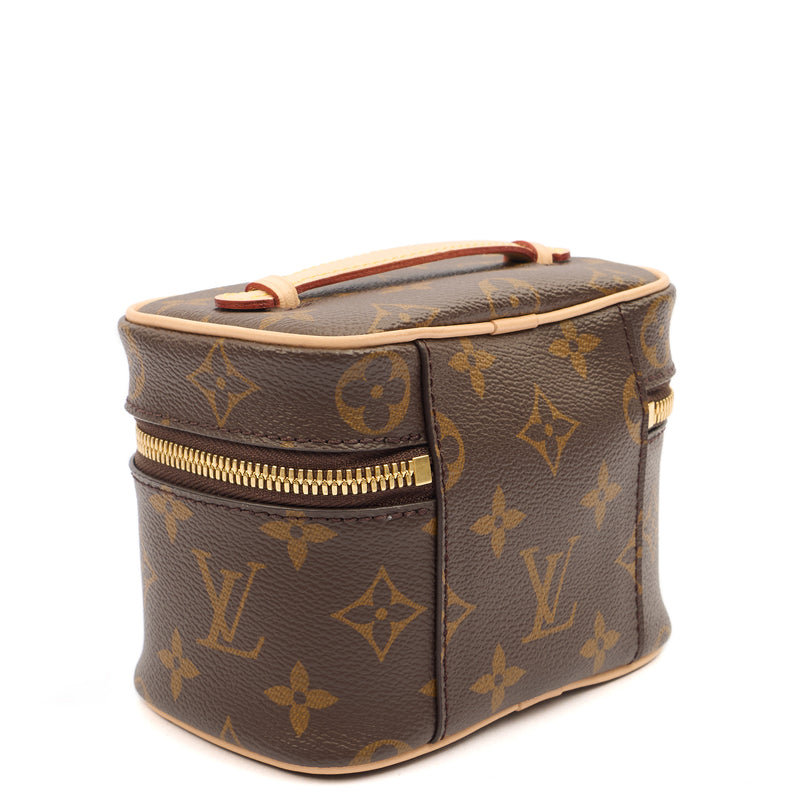 Picture of Louis Vuitton Top Handle Nice - Nano in Monogram, Canvas
