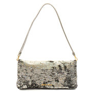 Picture of Miu Miu Shoulder Bag Clutch in Metallic, Canvas