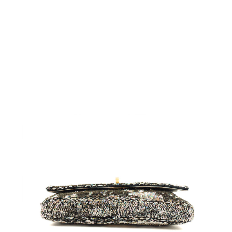 Picture of Miu Miu Shoulder Bag Clutch in Metallic, Canvas