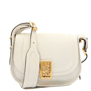 Picture of Mulberry Cross Body Sadie in White, Calfskin Leather