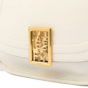 Picture of Mulberry Cross Body Sadie in White, Calfskin Leather