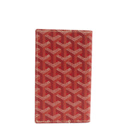 Picture of Goyard Wallet Saint Pierre in Red, Leather