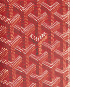 Picture of Goyard Wallet Saint Pierre in Red, Leather