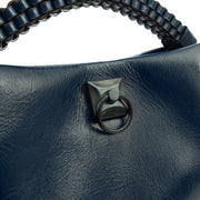 Picture of Mulberry Cross Body Iris - Small in Navy, Crinkle Patent
