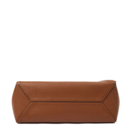 Picture of Mulberry Top Handle M Zipped in Brown, Calfskin Leather