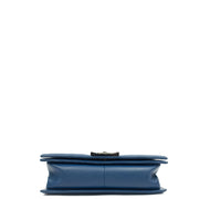 Picture of Chanel Shoulder Bag Boy - Medium in Blue, Leather