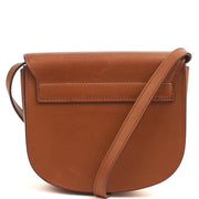 Picture of Saint Laurent Cross Body Kaia Satchel - Small in Brown, Leather