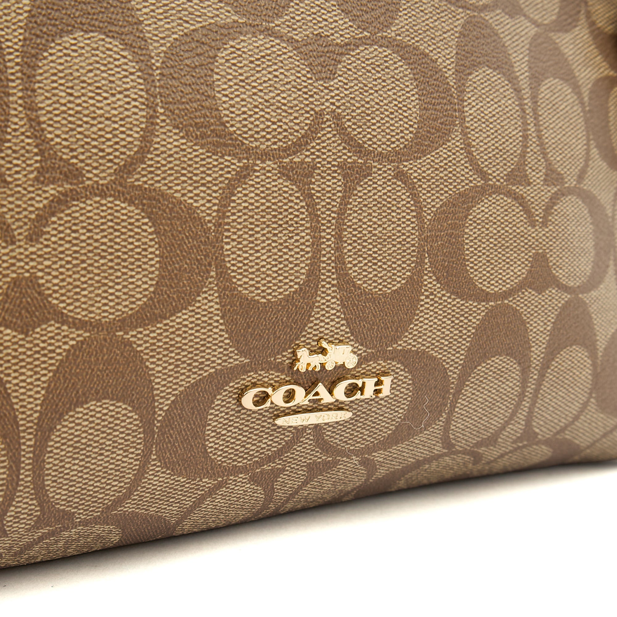 Coach Cross Body Signature Crossbody in Brown, Leather | The