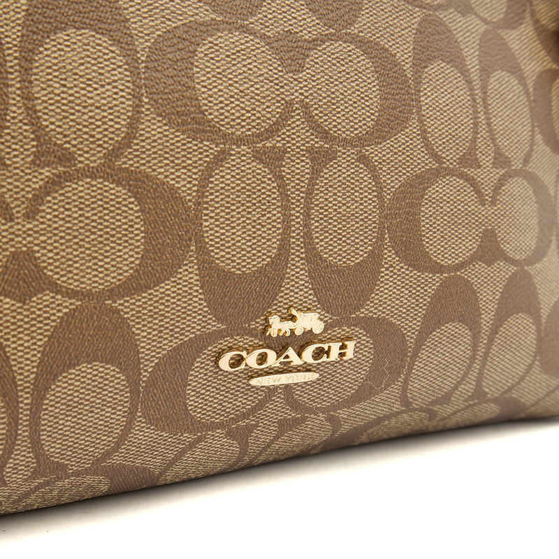 Picture of Coach Cross Body Signature Crossbody in Brown, Leather