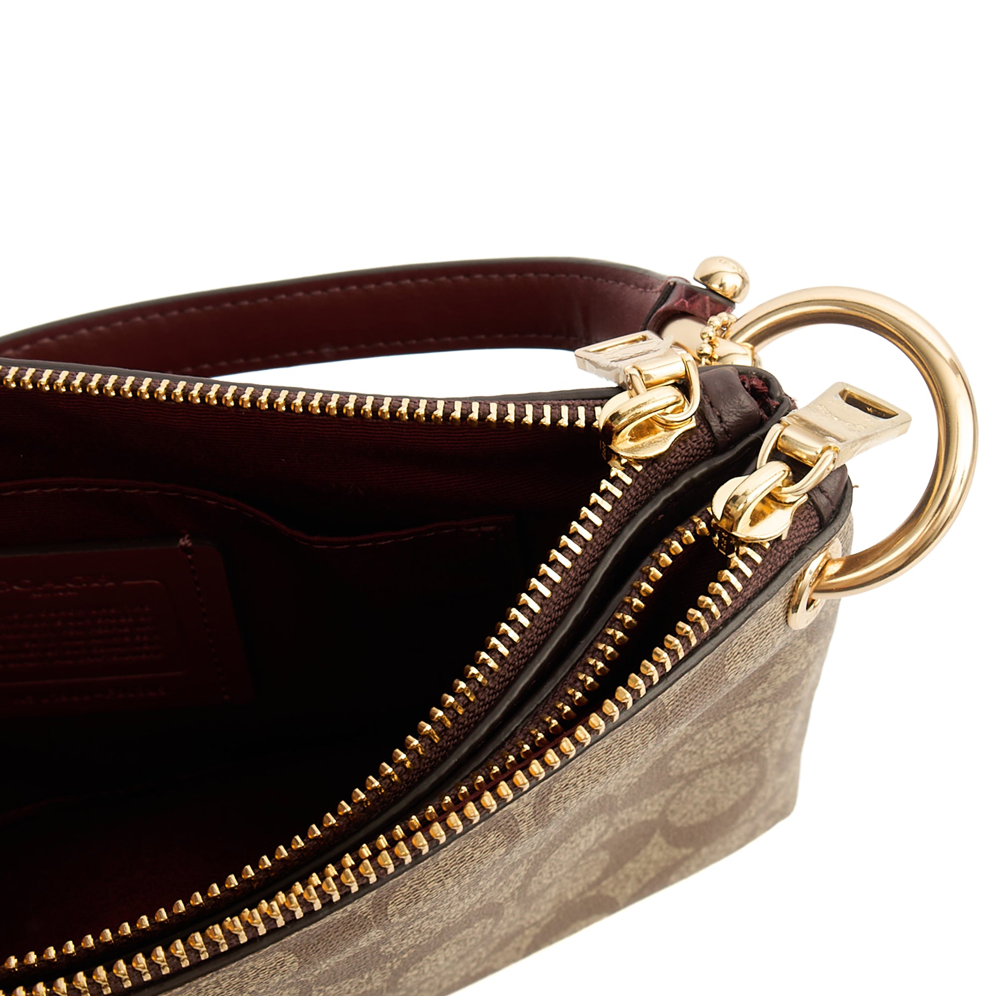 Coach Cross Body Signature Crossbody in Brown, Leather | The