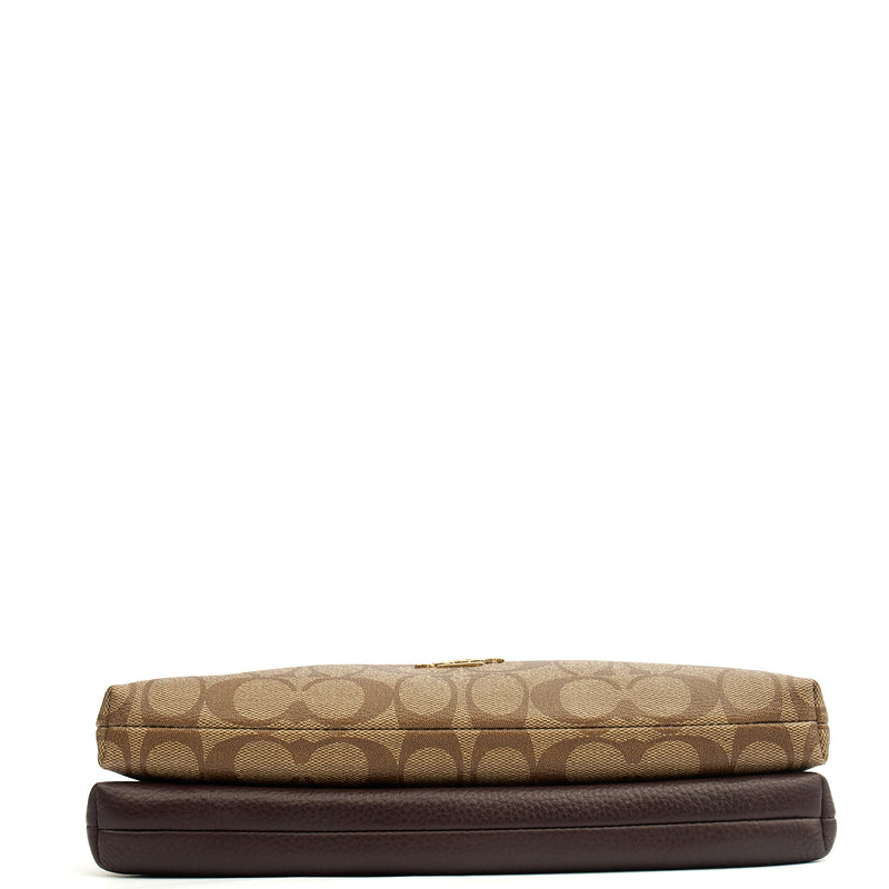 Picture of Coach Cross Body Signature Crossbody in Brown, Leather