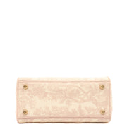 Picture of Christian Dior Tote Lady D-lite - Medium in Powder Pink, Dior Oblique Embroidery