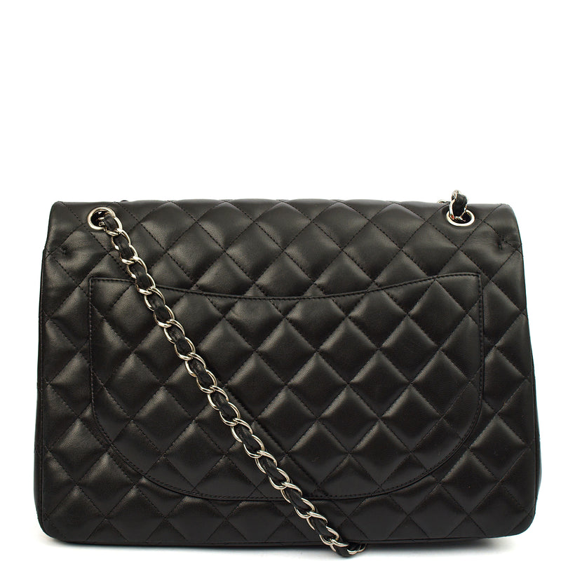 Picture of Chanel Cross Body Classic - Maxi in Black, Lambskin Leather