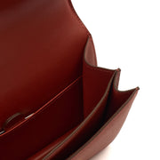 Picture of Hermes Shoulder Bag Constance 18 in Rouge Vénitien, Epsom Leather