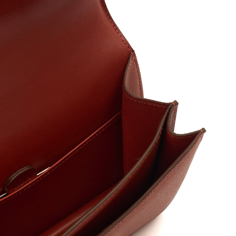 Picture of Hermes Shoulder Bag Constance 18 in Rouge Vénitien, Epsom Leather