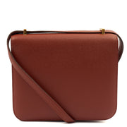 Picture of Hermes Shoulder Bag Constance 18 in Rouge Vénitien, Epsom Leather