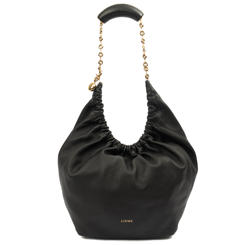 Picture of Loewe Tote Squeeze - Small in Black, invalid