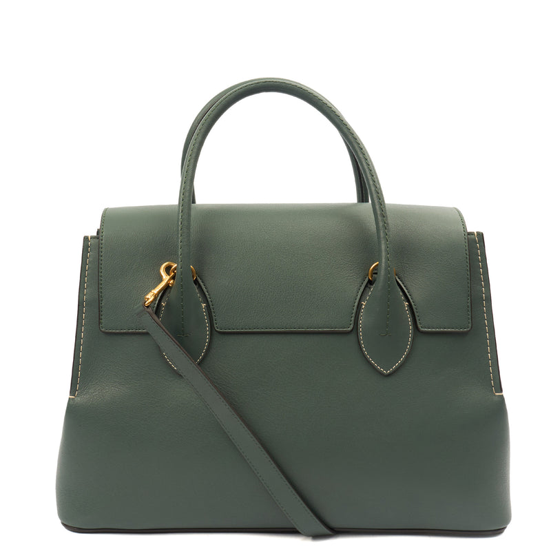 Picture of Mulberry Tote Seaton in Green, Leather