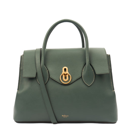 Picture of Mulberry Tote Seaton in Green, Leather