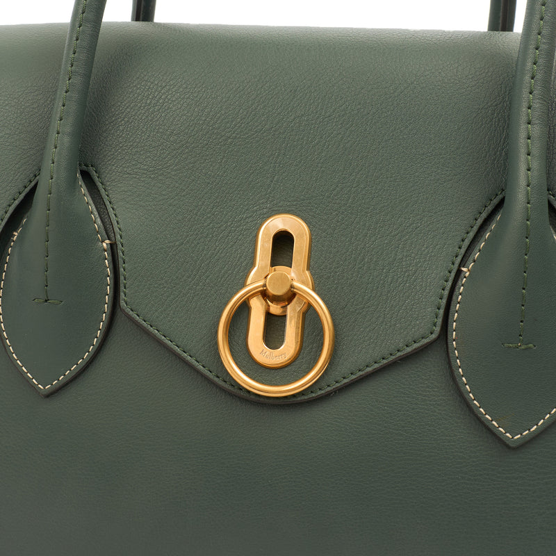 Picture of Mulberry Tote Seaton in Green, Leather