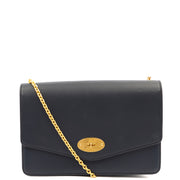 Picture of Mulberry Shoulder Bag Darley in Blue, Leather