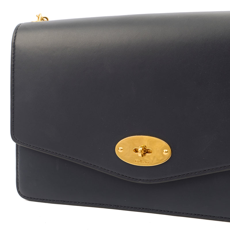 Picture of Mulberry Shoulder Bag Darley in Blue, Leather