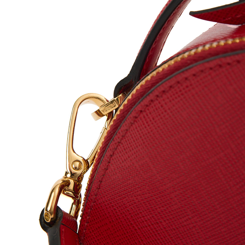 Picture of Prada Top Handle Crossbody in Red, Calfskin
